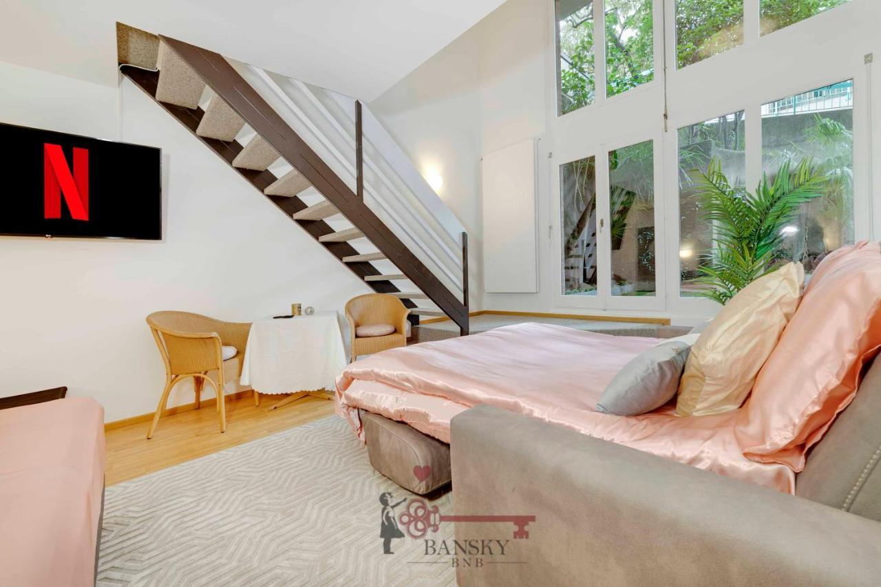 Duplex Loft In Lugano Center With Garden, Wi-Fi -By Easylife Swiss Διαμέρισμα Εξωτερικό φωτογραφία