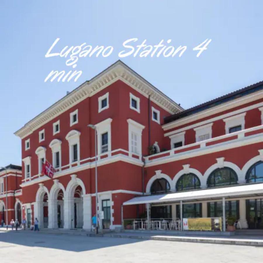 Duplex Loft In Lugano Center With Garden, Wi-Fi -By Easylife Swiss Διαμέρισμα Εξωτερικό φωτογραφία