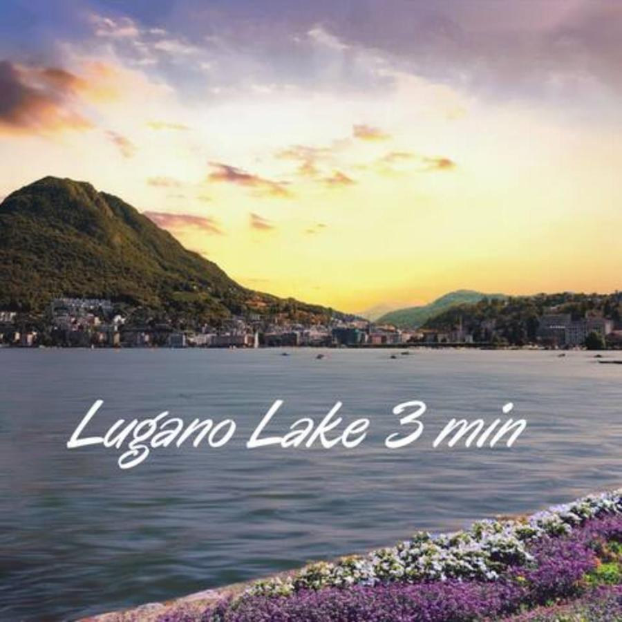 Duplex Loft In Lugano Center With Garden, Wi-Fi -By Easylife Swiss Διαμέρισμα Εξωτερικό φωτογραφία